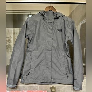 The North Face Raincoat • Size Small •Color Gray